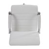 Flash Furniture White LeatherSoft Drafting Chair with Foot Ring GO-2286B-WH-GG